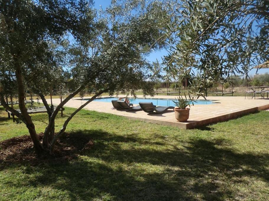 Villa Agora, Villa A La Campagne Proche Marrakech Sidi Abdallah Ghiat Buitenkant foto