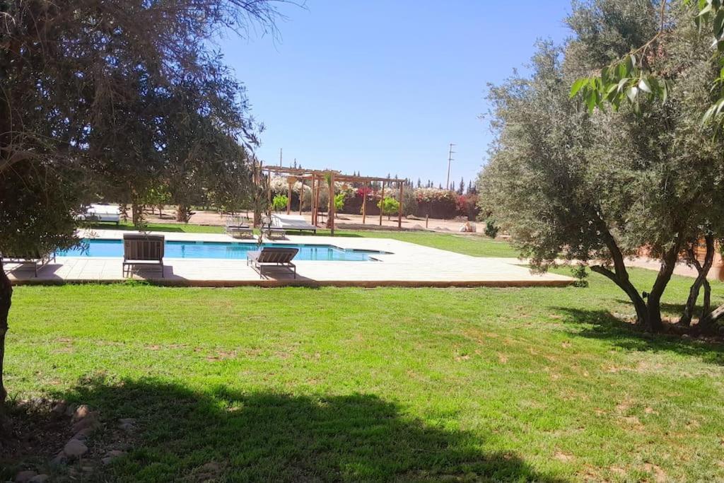 Villa Agora, Villa A La Campagne Proche Marrakech Sidi Abdallah Ghiat Buitenkant foto