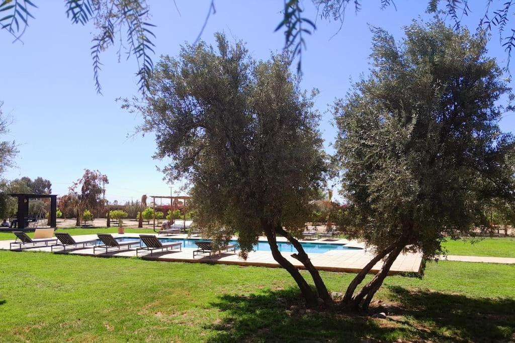 Villa Agora, Villa A La Campagne Proche Marrakech Sidi Abdallah Ghiat Buitenkant foto