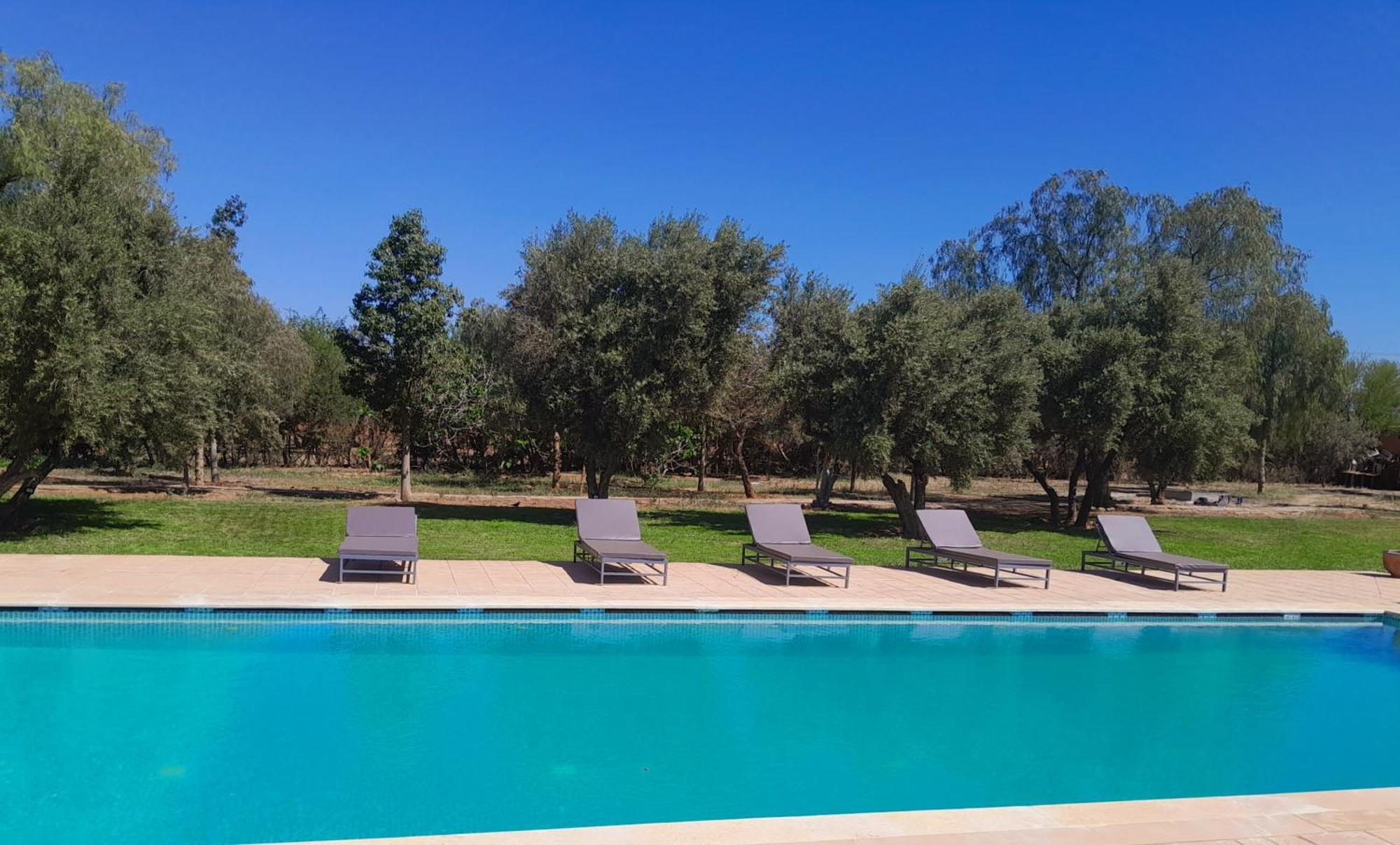 Villa Agora, Villa A La Campagne Proche Marrakech Sidi Abdallah Ghiat Buitenkant foto