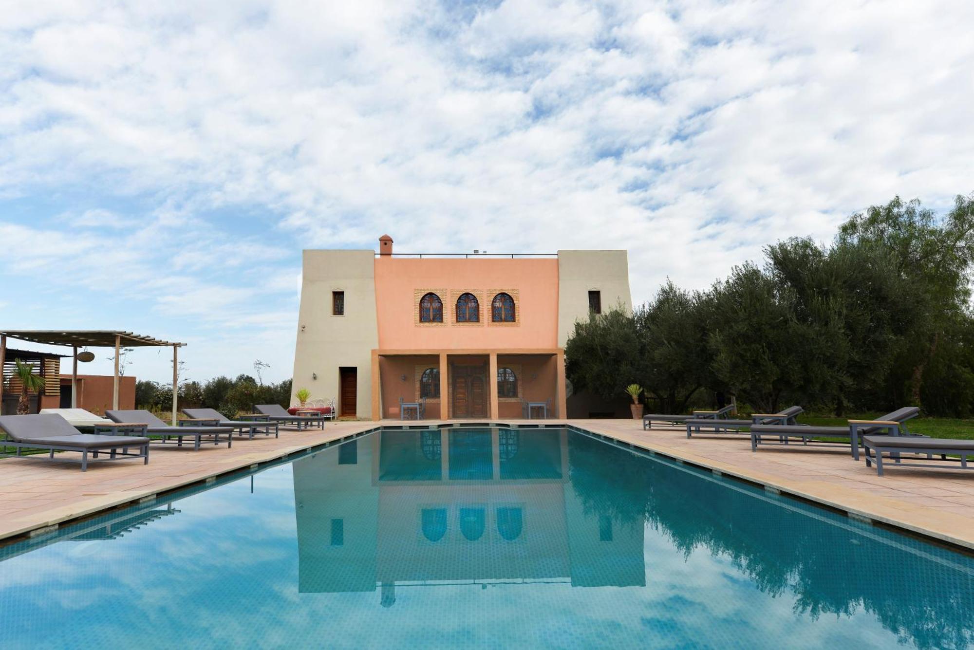 Villa Agora, Villa A La Campagne Proche Marrakech Sidi Abdallah Ghiat Buitenkant foto