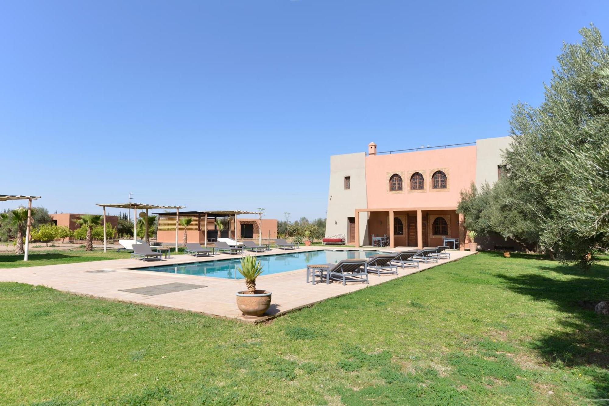 Villa Agora, Villa A La Campagne Proche Marrakech Sidi Abdallah Ghiat Buitenkant foto