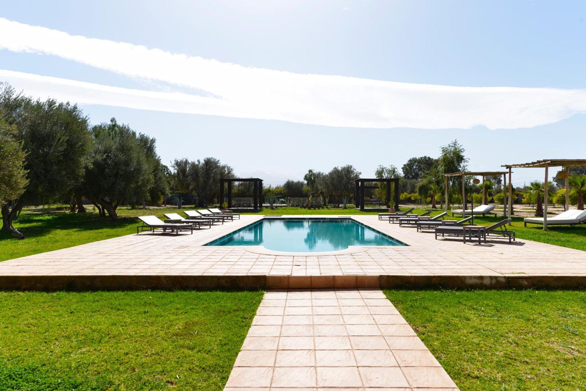 Villa Agora, Villa A La Campagne Proche Marrakech Sidi Abdallah Ghiat Buitenkant foto